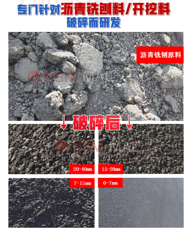铣刨料破碎机 铣刨料破碎机