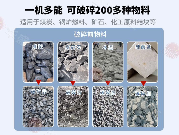木薯破碎机适用物料
